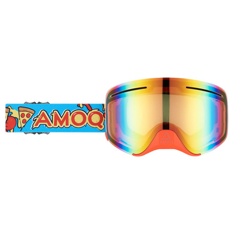 AMOQ Vision Vent+ Magnetic Ajolasit Pizza - Punainen Peili